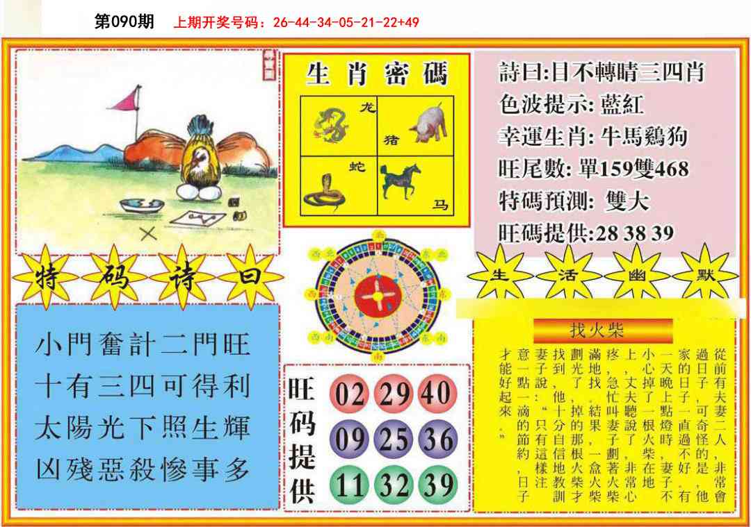 090期台湾八卦解宝图[图]